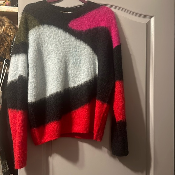 Alpaca oversized sweater DVF - Picture 1 of 4